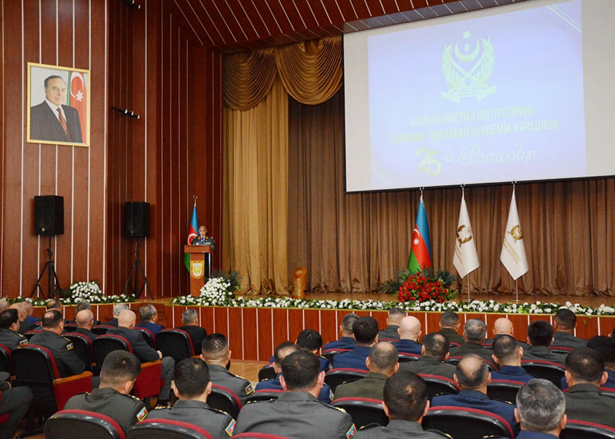 “Komanda-qərargah akademik kursu”nun buraxılış mərasimi keçirildi — 1