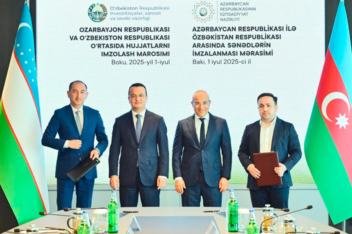 Azərbaycanla Özbəkistan arasında bir sıra sənədlər imzalandı