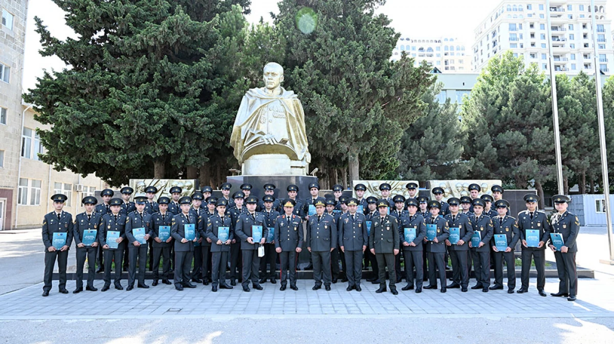 Bakı Hərbi Kollecində buraxılış mərasimi keçirildi — 1