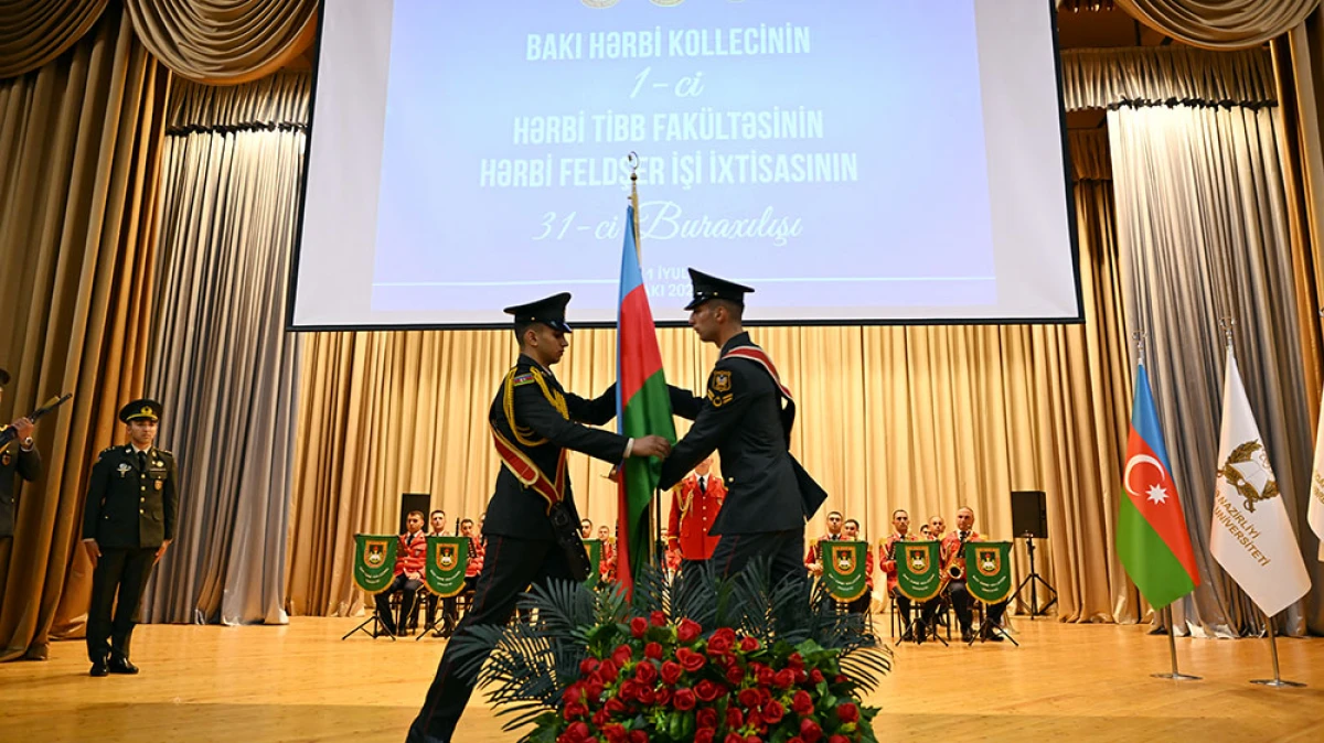 Bakı Hərbi Kollecində buraxılış mərasimi keçirildi — 3
