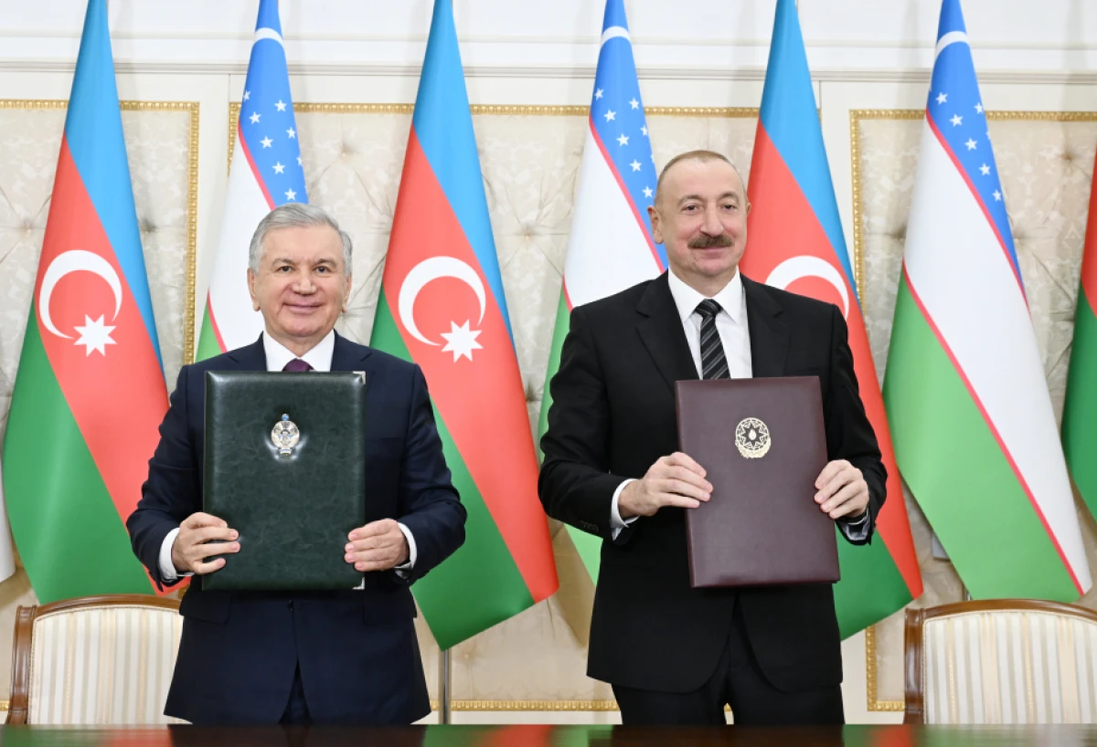 Azərbaycan ilə Özbəkista arasında imzalanmış sənədlər mübadilə edildi - YENİLƏNDİ — 6