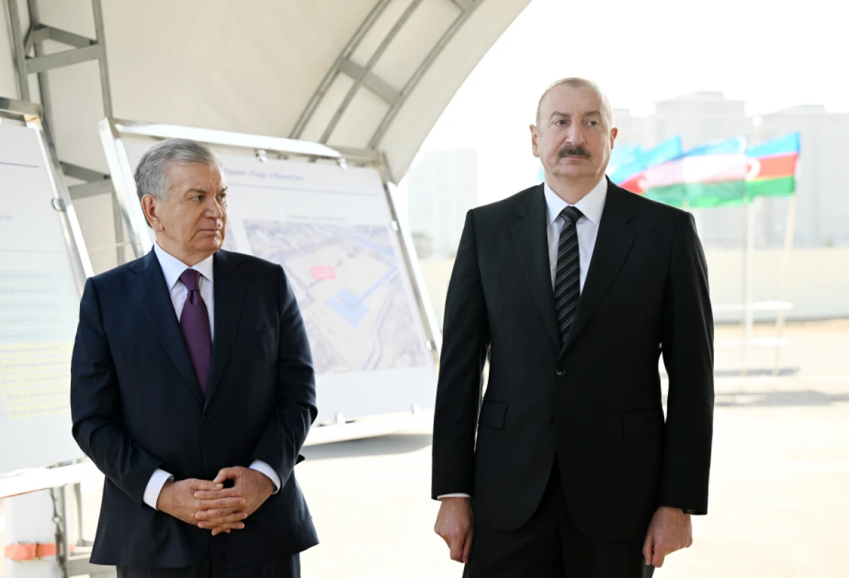 Bakıda “Özbəkistan” parkının təməli qoyuldu — 3