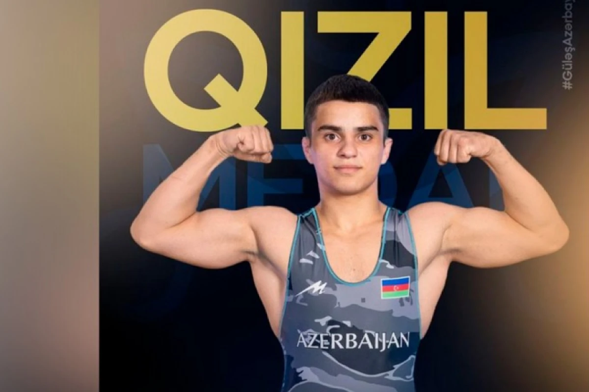 Güləşçimiz Avropa çempionu oldu
