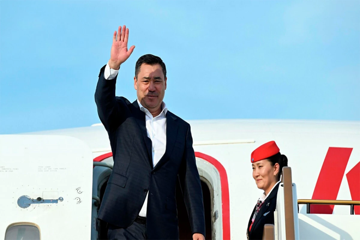 Qırğızıstan Prezidenti Azərbaycana səfərə yola düşdü