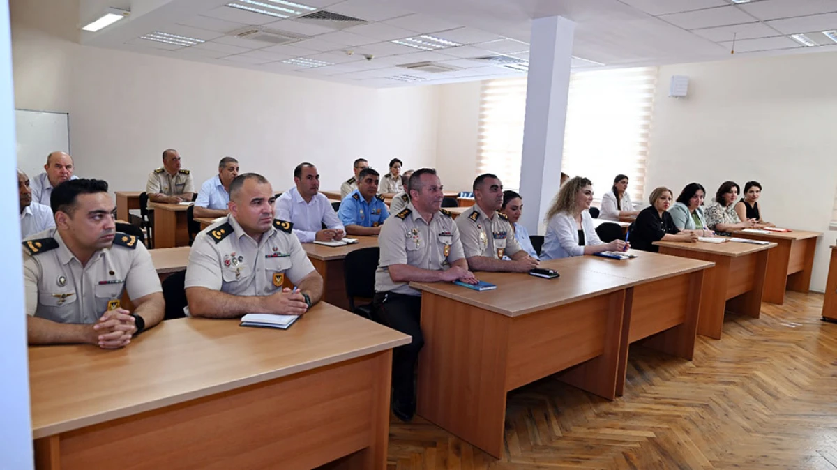 MMU-da NATO proqramı çərçivəsində treninqlər keçirildi — 2