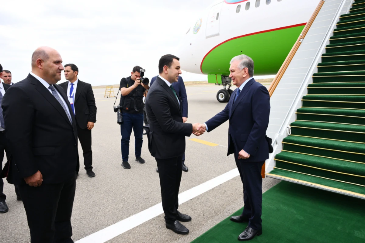 Özbəkistan Prezidenti Şavkat Mirziyoyev Füzuli rayonuna səfərə gəldi — 1