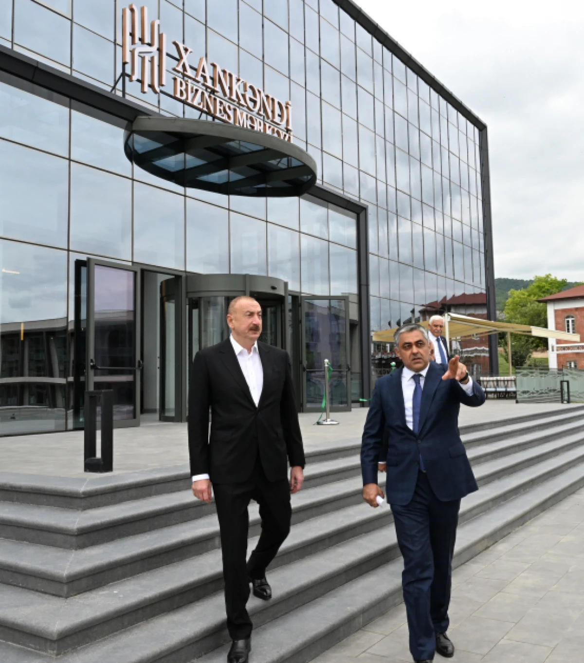 Prezident İlham Əliyev “Xankəndi” Biznes Mərkəzinin açılışında iştirak etdi — 1