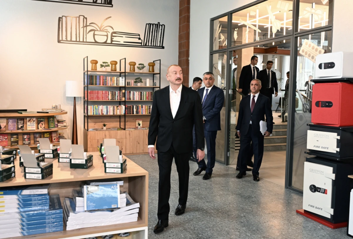 Prezident İlham Əliyev “Xankəndi” Biznes Mərkəzinin açılışında iştirak etdi — 2