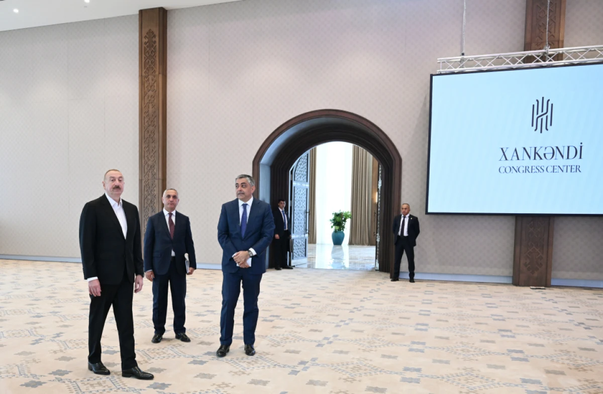 Xankəndi Konqres Mərkəzinin açılışı oldu — 5
