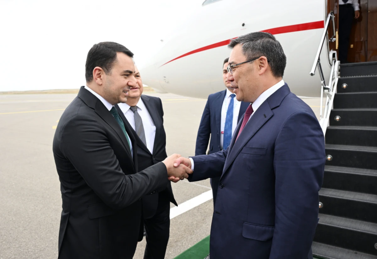 Qırğızıstan Prezidenti Sadır Japarov Azərbaycana səfərə gəldi — 1