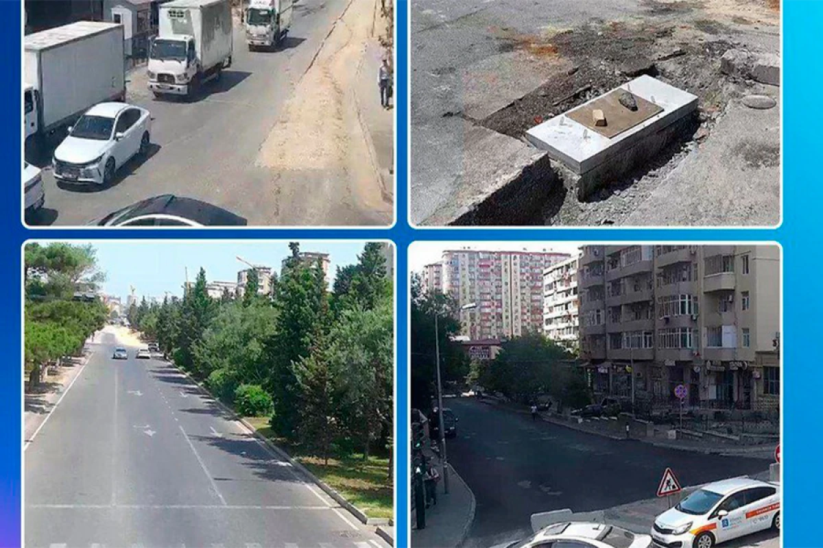 Bakıda bəzi yollarda avtomobillərin hərəkətinə məhdudiyyət qoyuldu