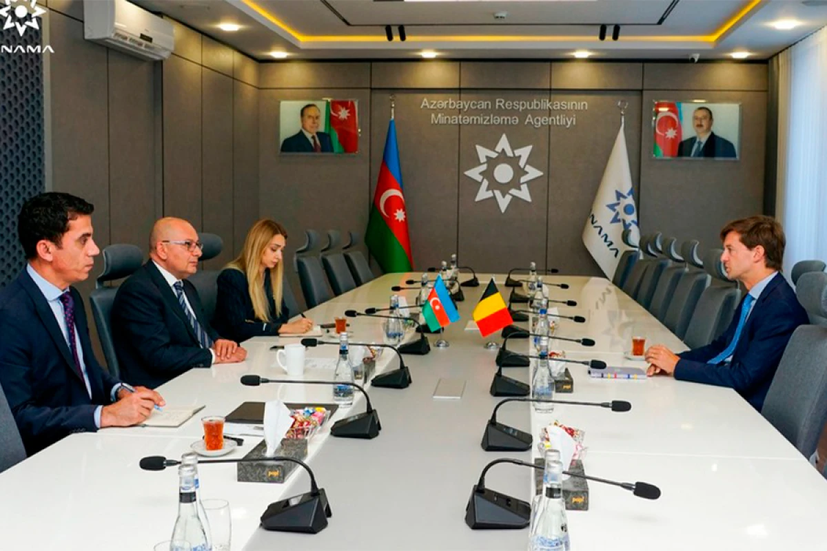 Vüqar Süleymanov Belçika səfiri ilə görüşdü