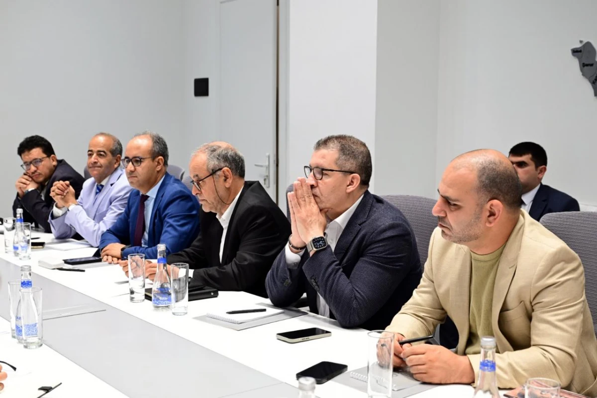 Mədəniyyət Nazirliyində mərakeşli jurnalistlərlə görüş keçirildi — 3