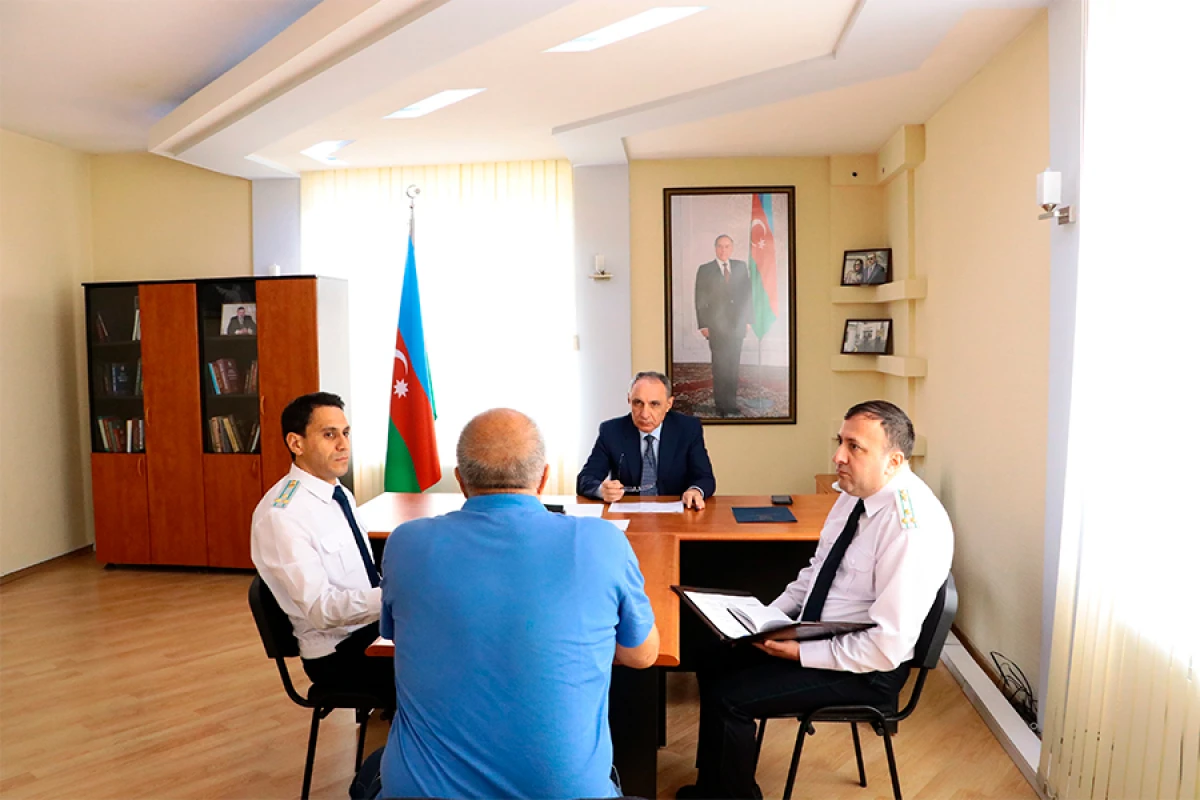 Baş prokuror Yardımlı rayonunda vətəndaşları qəbul etdi