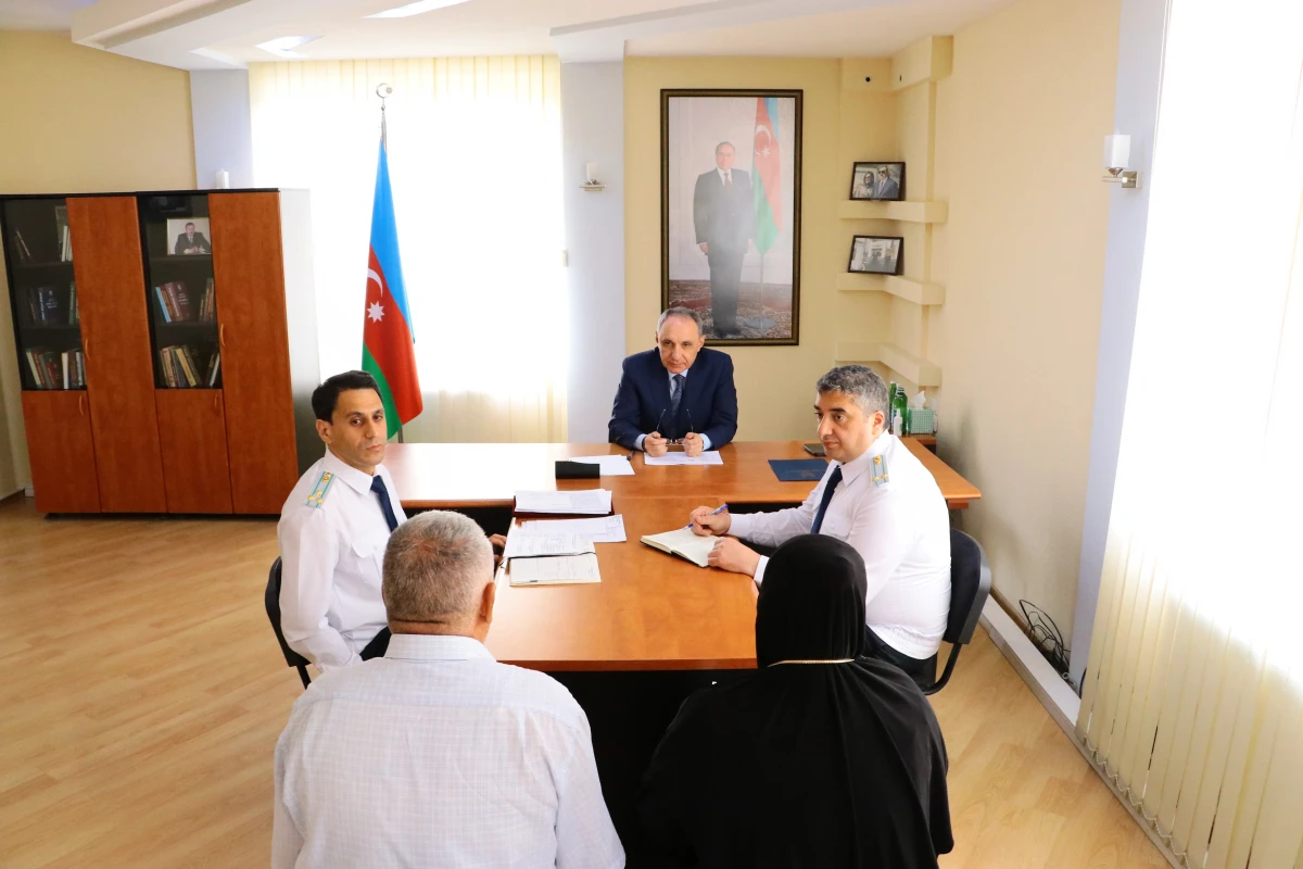 Baş prokuror Yardımlı rayonunda vətəndaşları qəbul etdi — 1