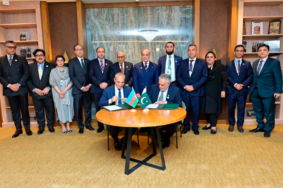Azərbaycanla Pakistan arasında Anlaşma Memorandumu imzalandı