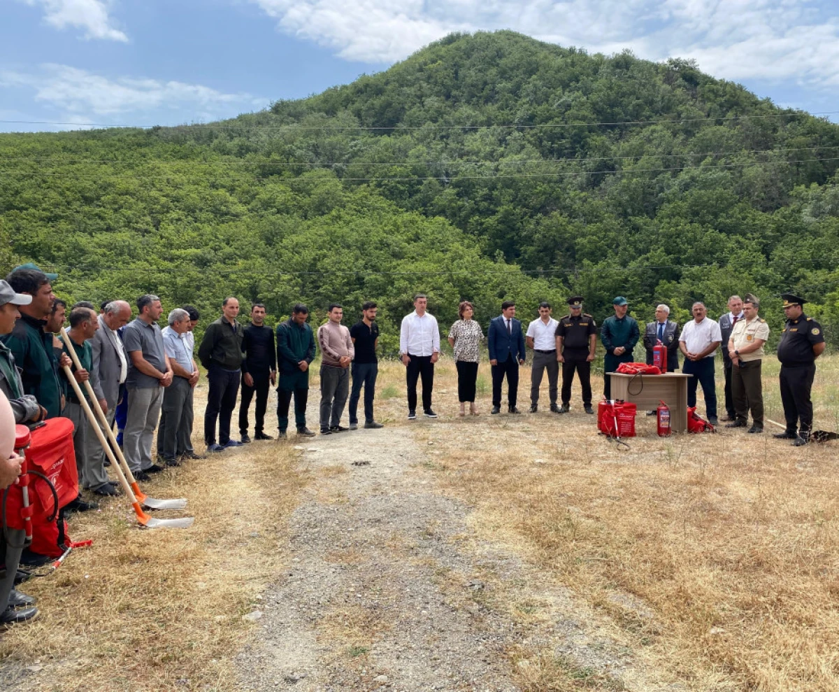 FHN Altıağac Milli Parkında təlim keçirdi — 1
