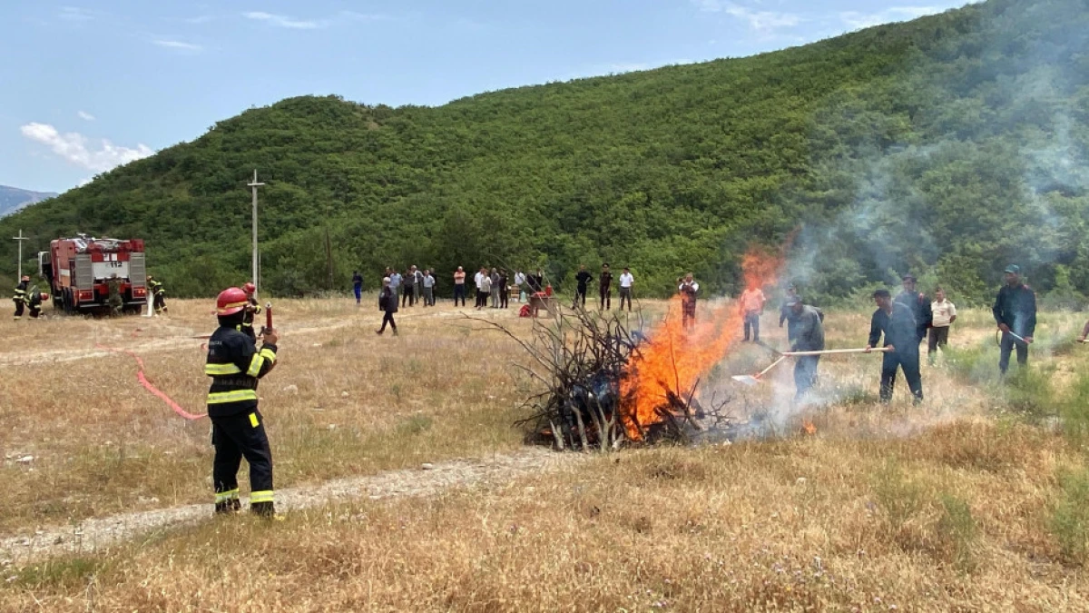 FHN Altıağac Milli Parkında təlim keçirdi — 3