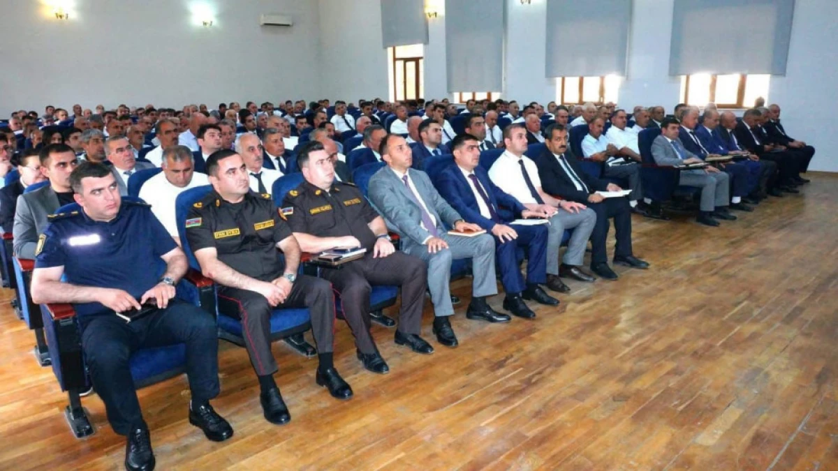 Yanğın təhlükəsizliyi ilə bağlı silsilə maarifləndirmə tədbirləri keçirildi — 2