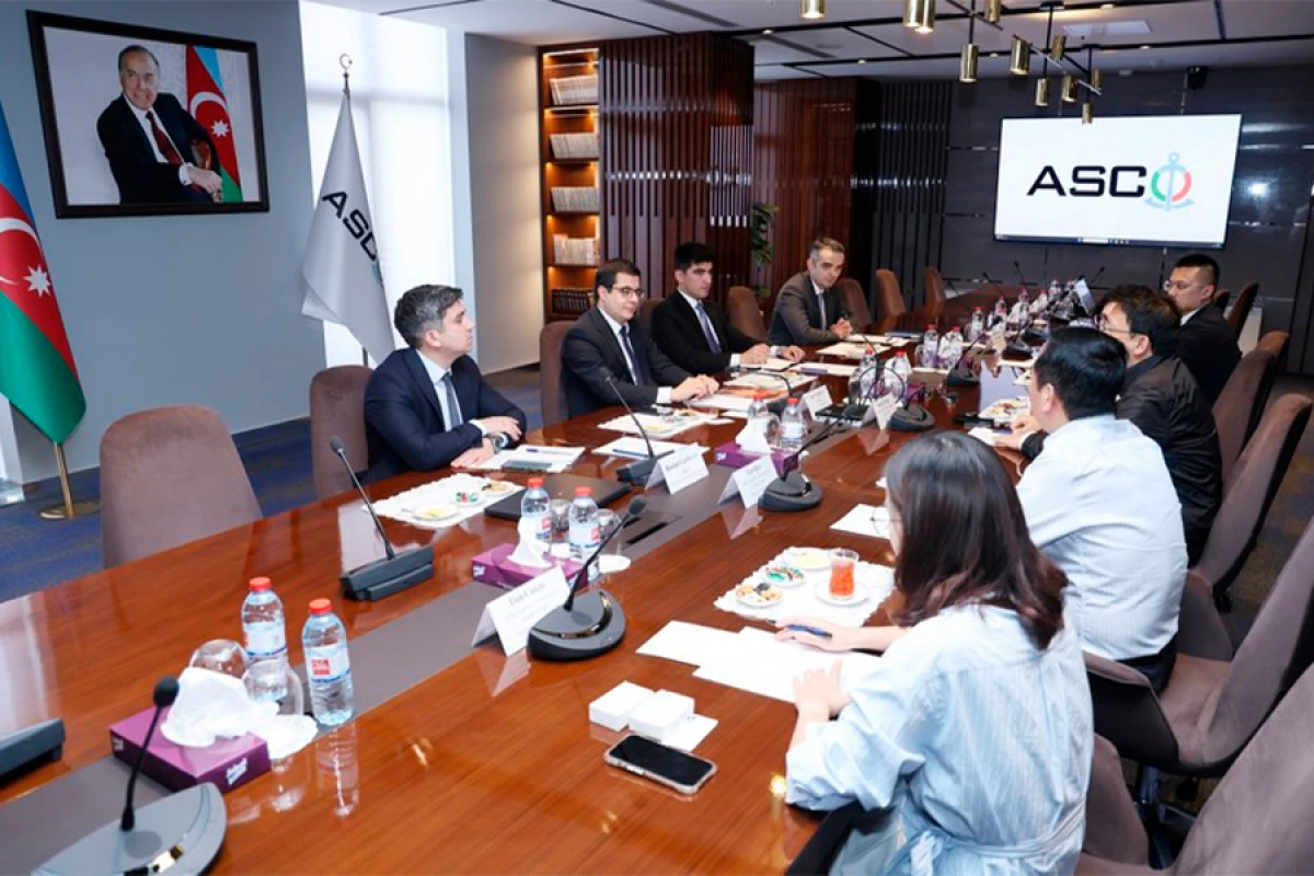 ASCO Çin şirkəti ilə müzakirələr apardı