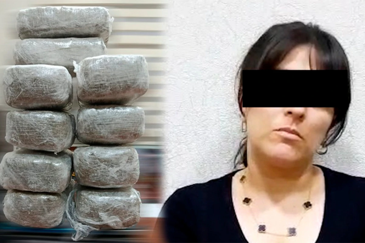 Bakıda qadının evindən 10 kq narkotik aşkarlandı