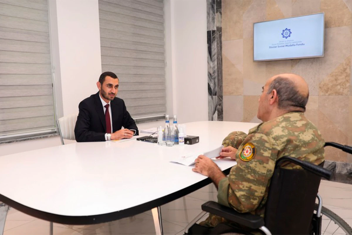 DSMF sədri Bakıda vətəndaş qəbulu keçirdi