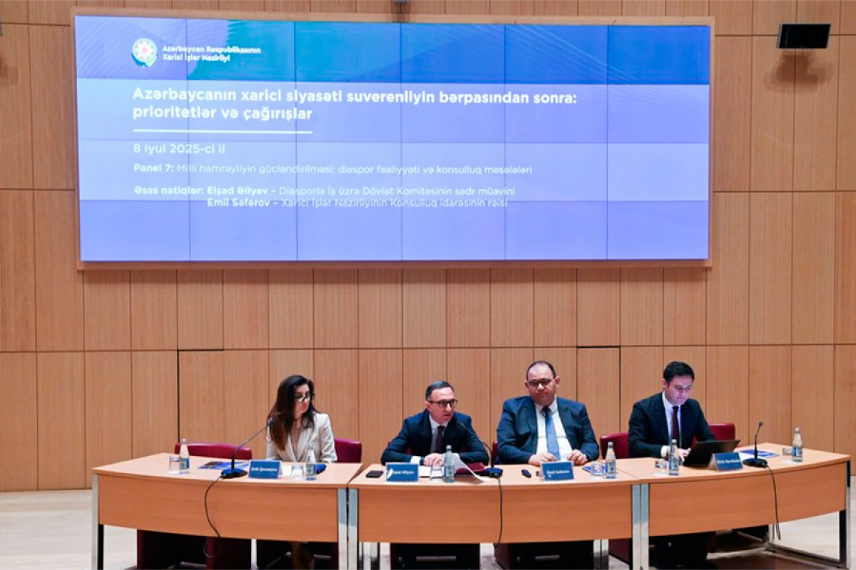 Diplomatlar xaricdə yaşayan azərbaycanlıların hüquqlarının qorunması məsələsini müzakirə etdilər
