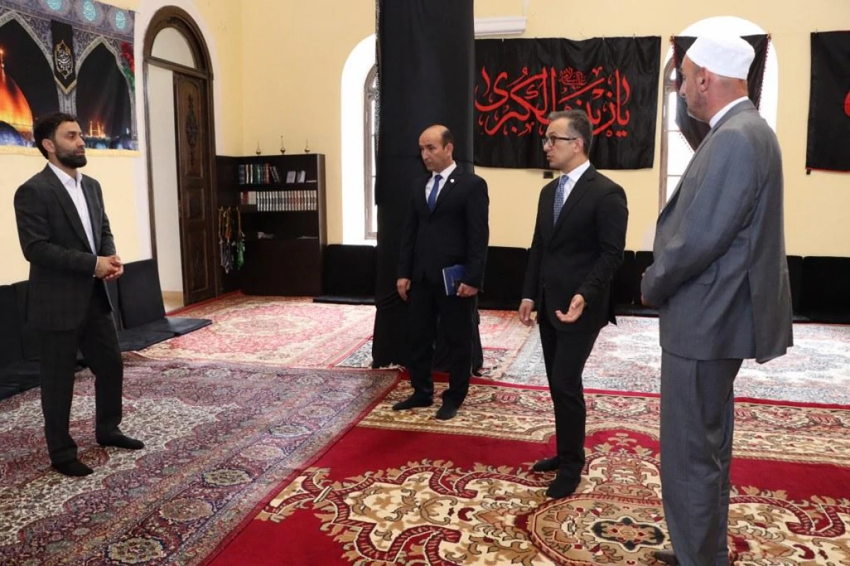 Ramin Məmmədov Qala qəsəbəsindəki iki məscidi ziyarət etdi — 1