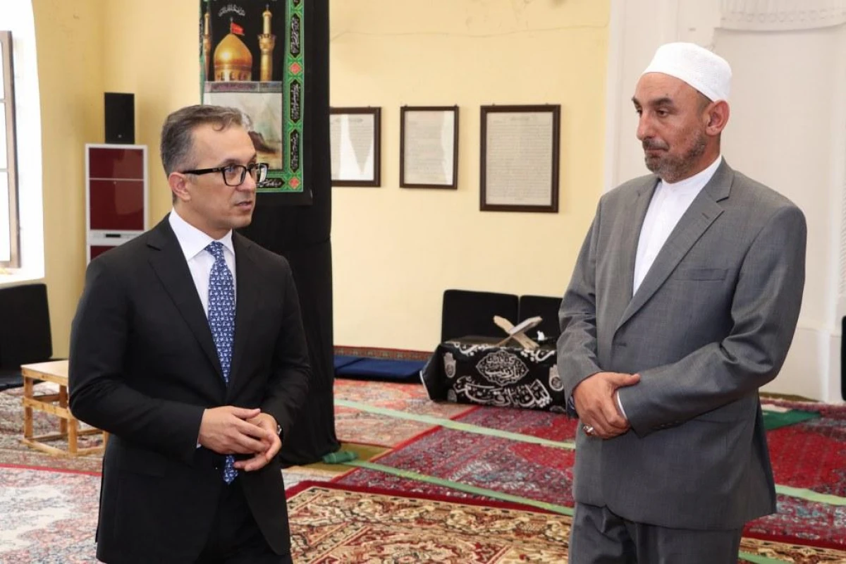 Ramin Məmmədov Qala qəsəbəsindəki iki məscidi ziyarət etdi — 2