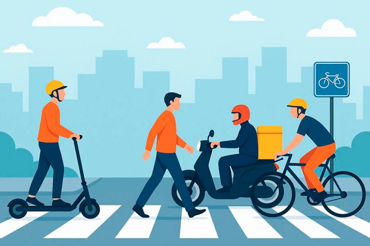 Yol polisi skuter, moped və velosiped sürücülərinə çağırış etdi