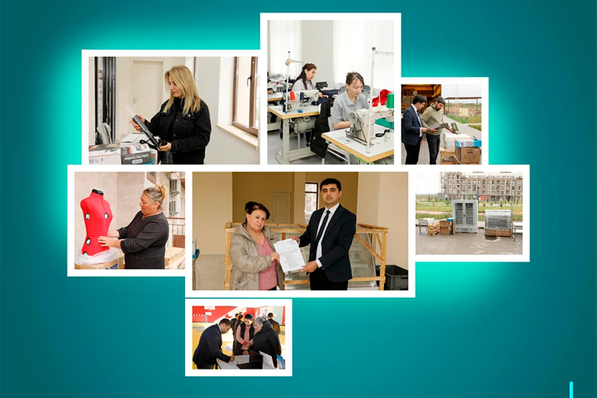 Cəbrayıla köçürülən sakinlərin məşğulluq tədbirlərinə cəlb edilməsi davam etdirilir