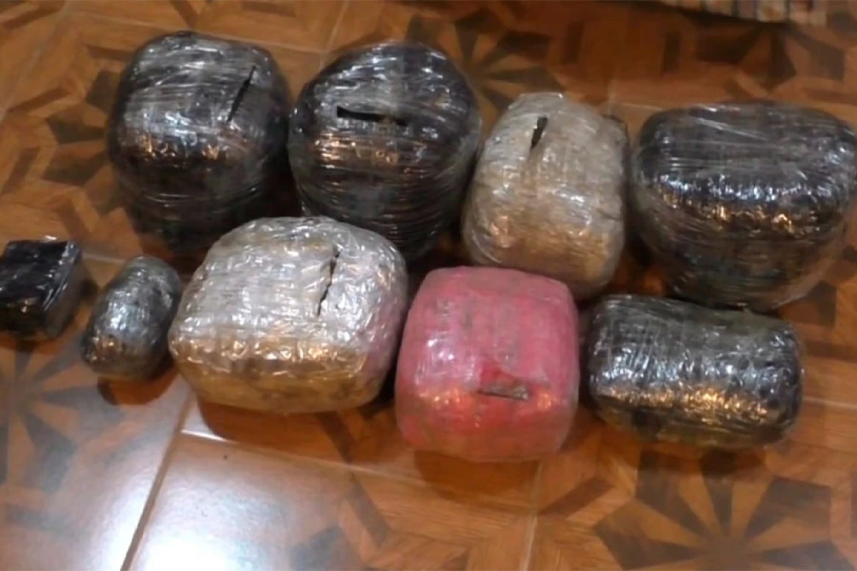 13 kiloqramdan artıq narkotik vasitə aşkarlandı