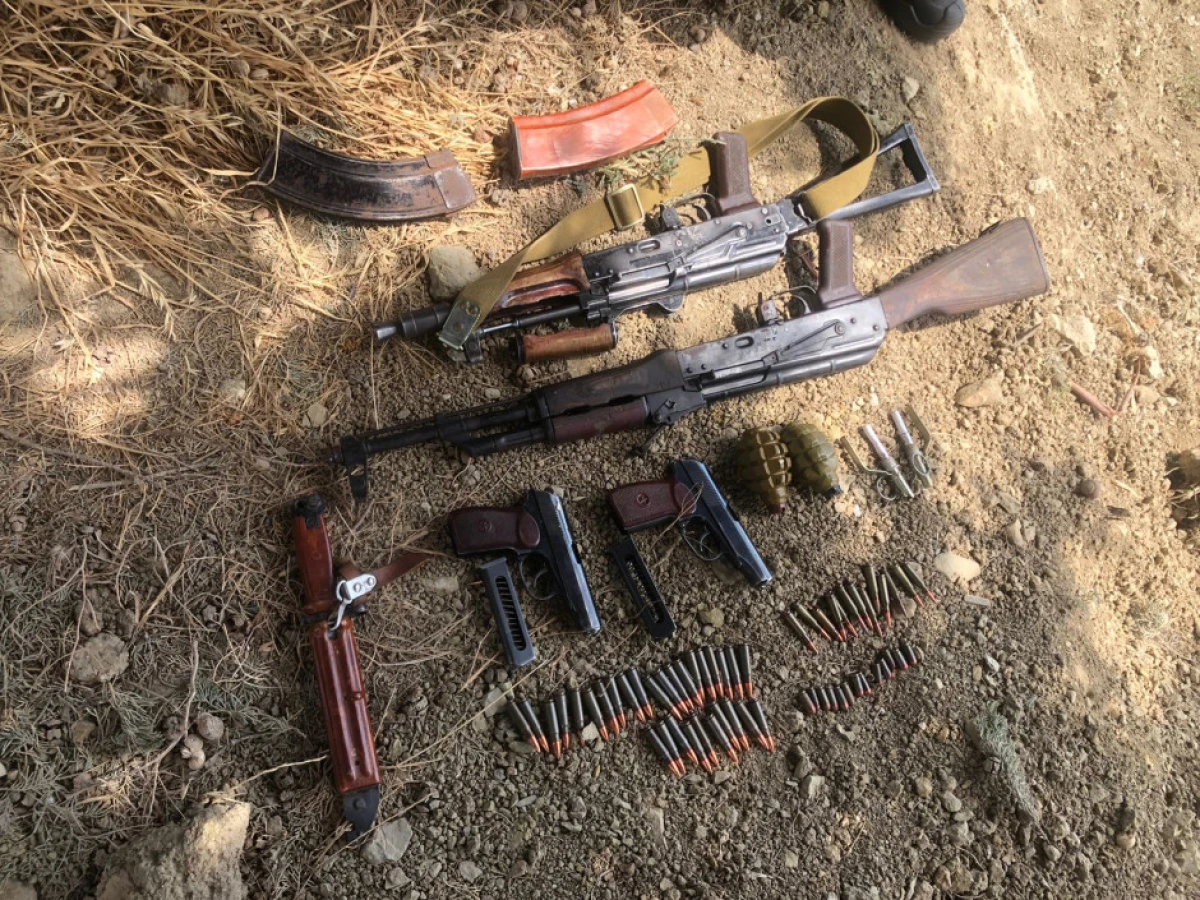 Abşeronda 17 F-1 qumbarası və xeyli silah-sursat aşkarlandı — 2