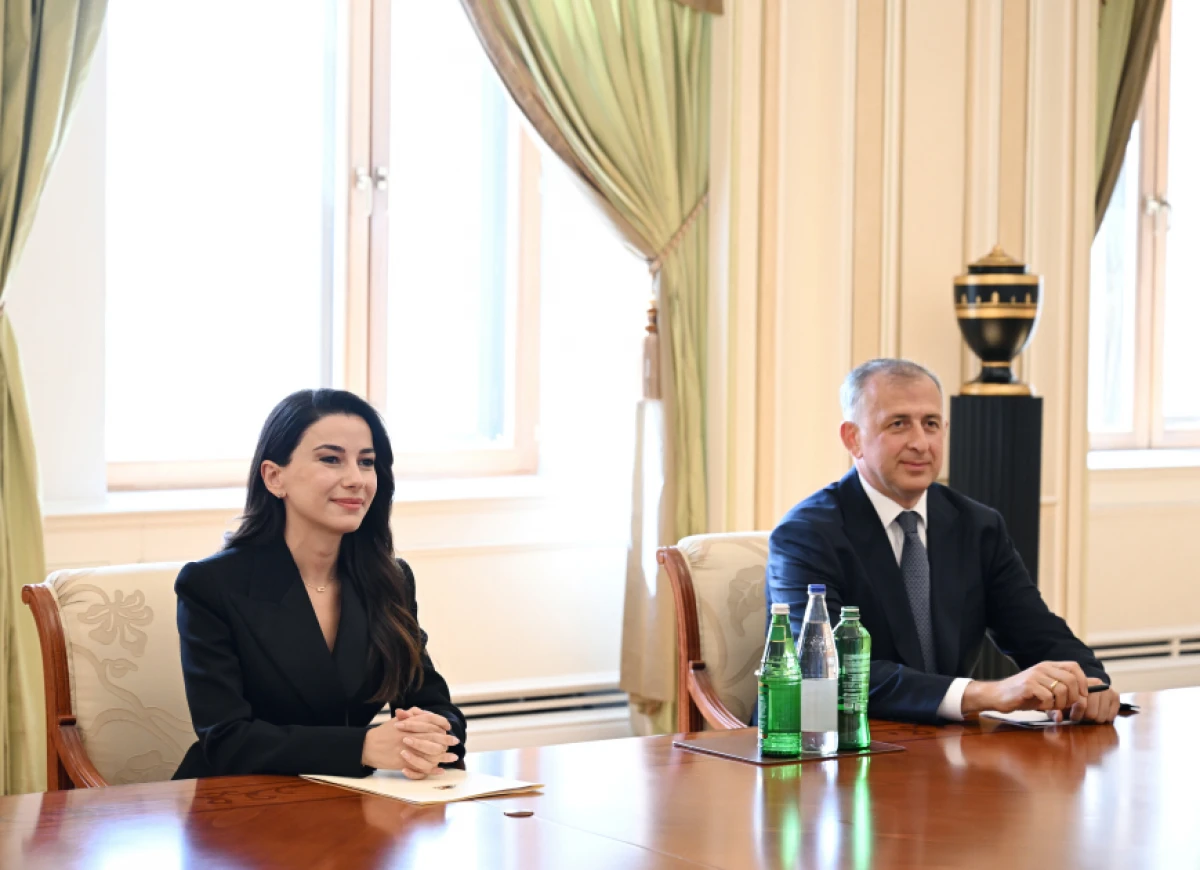 Azərbaycan Prezidenti İlham Əliyev Gürcüstanın iqtisadiyyat və davamlı inkişaf nazirini qəbul etdi — 1