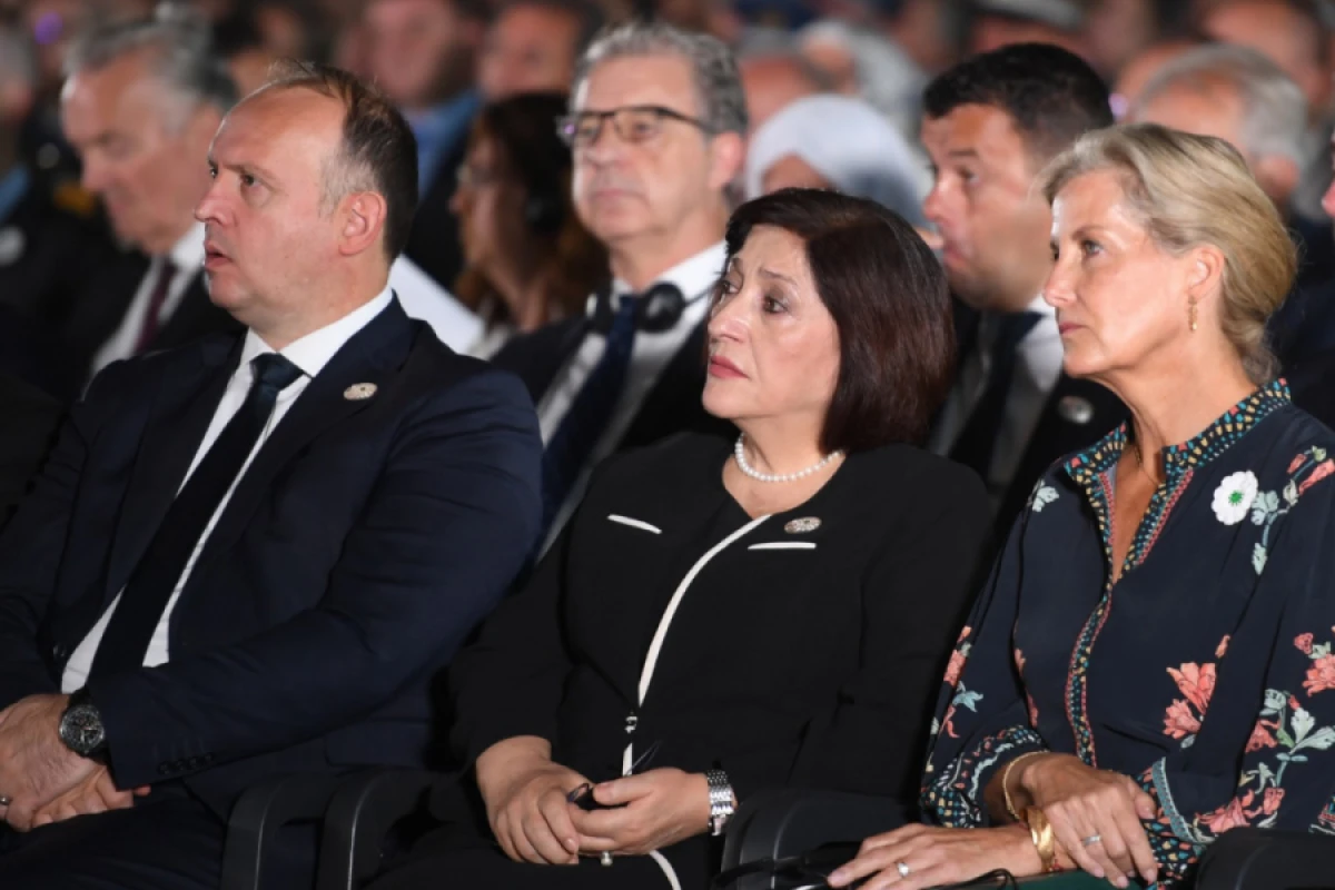 Sahibə Qafarova Srebrenitsa qurbanlarının xatirəsinə həsr olunmuş anım mərasimində iştirak etdi