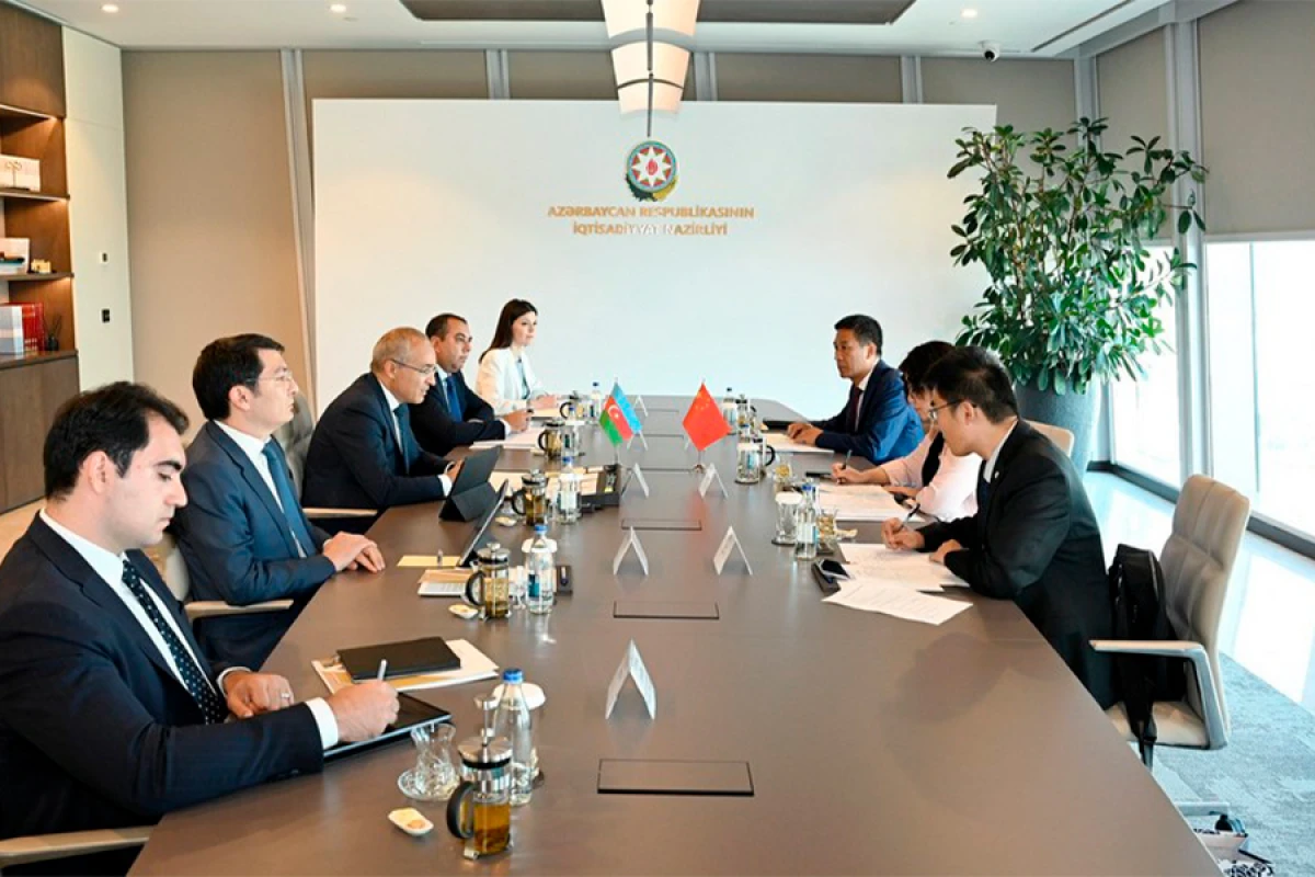Azərbaycan Çinlə iqtisadi müzakirələr apardı