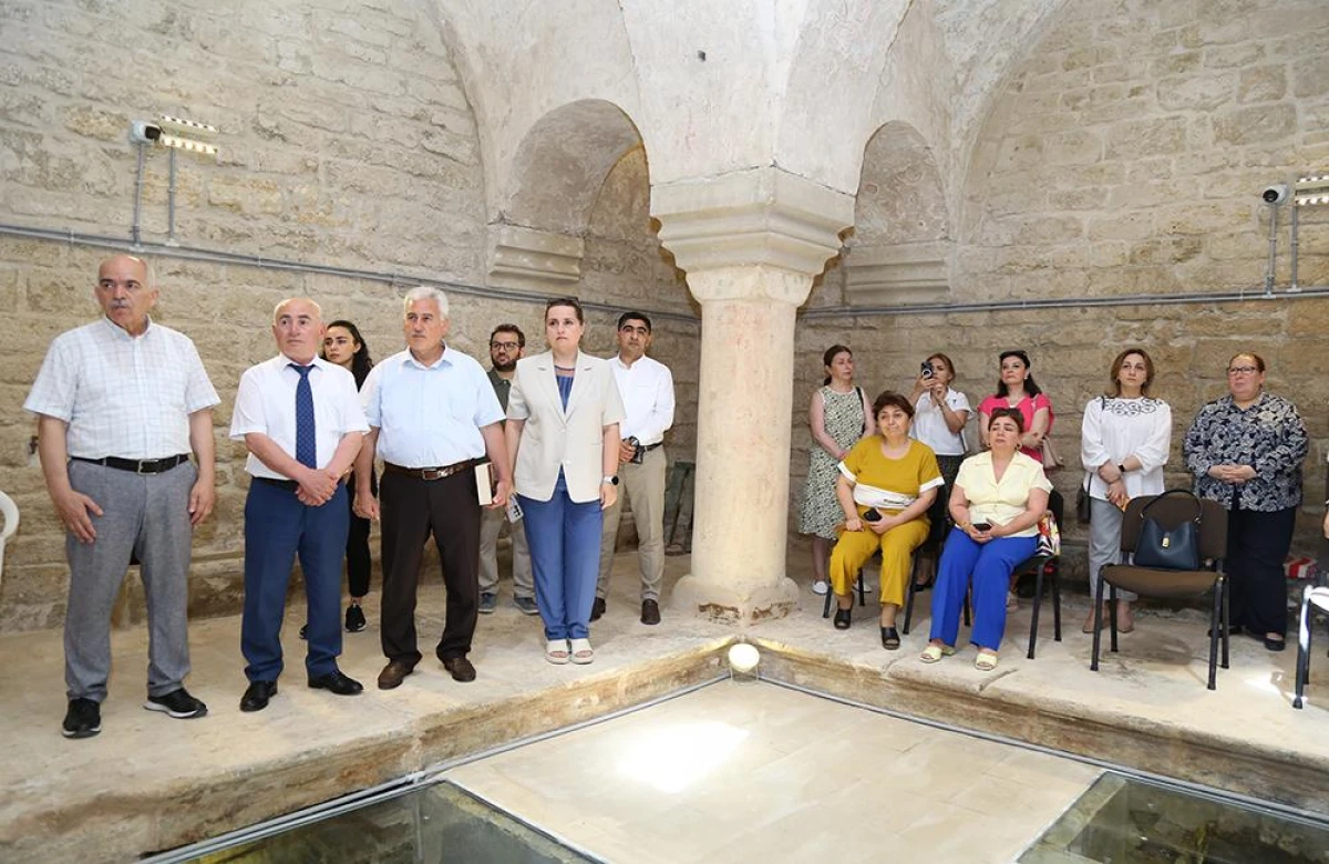 Zərgərpalan hamamının açılışı oldu — 2