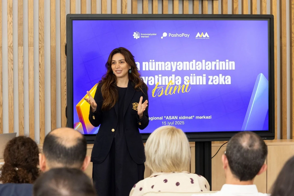 “ASAN xidmət” Milli Mətbuat Günü münasibətilə növbəti süni zəka təlimi keçirdi — 5