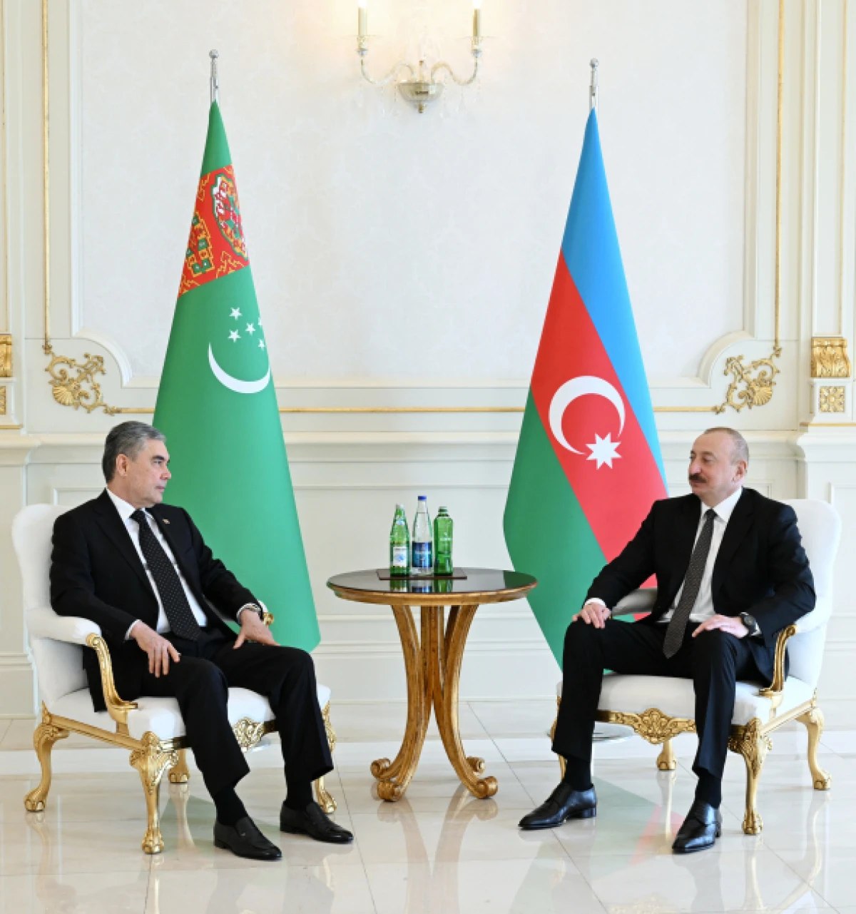 Azərbaycan Prezidenti Türkmənistan Xalq Məsləhətinin sədri ilə görüşdü — 1
