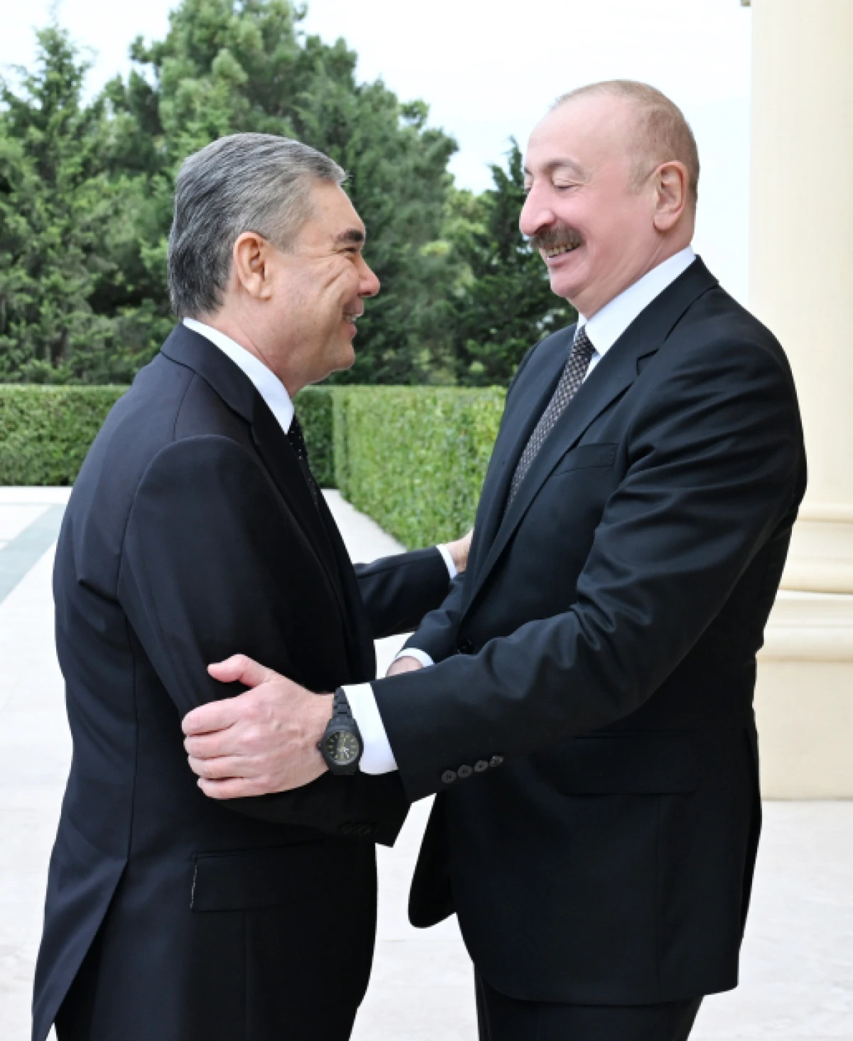 Azərbaycan Prezidenti Türkmənistan Xalq Məsləhətinin sədri ilə görüşdü — 3