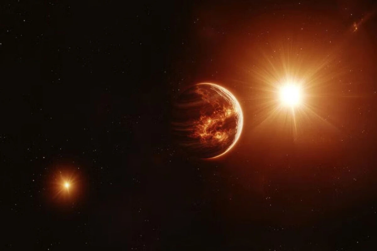 Nəhəng planet orbitindən çıxır