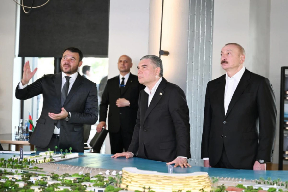 Azərbaycan Prezidenti və Türkmənistan Xalq Məsləhətinin sədri “Sea Breeze”də oldular