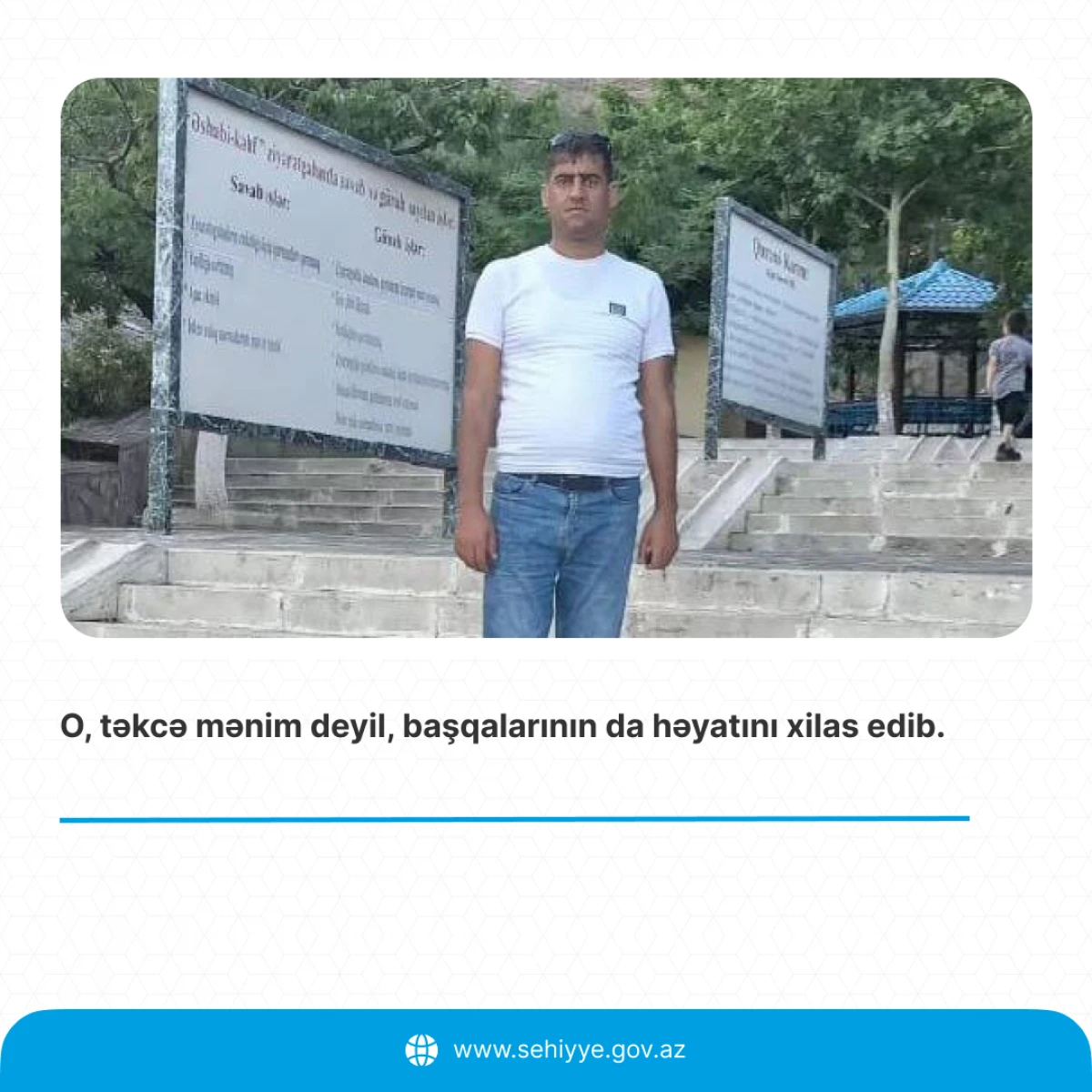 Orqan transplantasiyası ilə həyata qayıdan şəxs: Başqalarının da həyatını xilas edib — 1