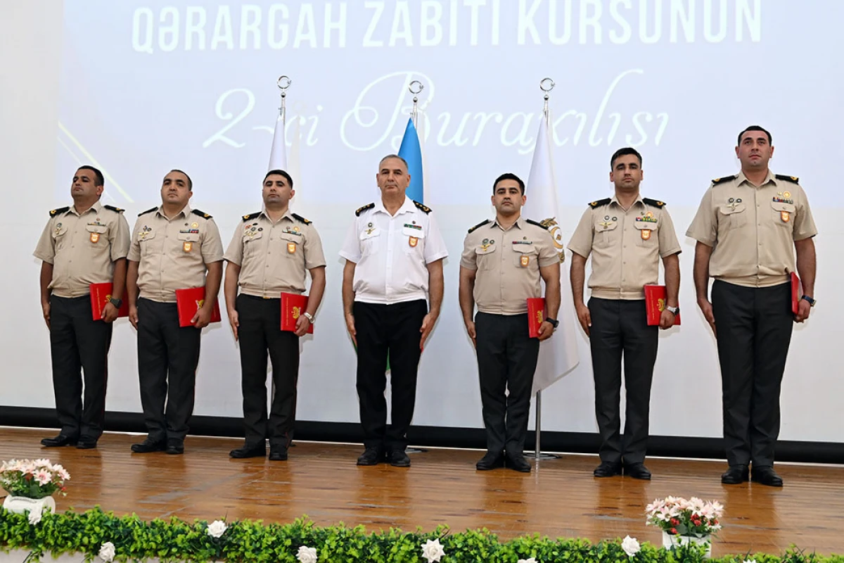 “Qərargah zabiti kursu”nun buraxılış mərasimi keçirildi — 1
