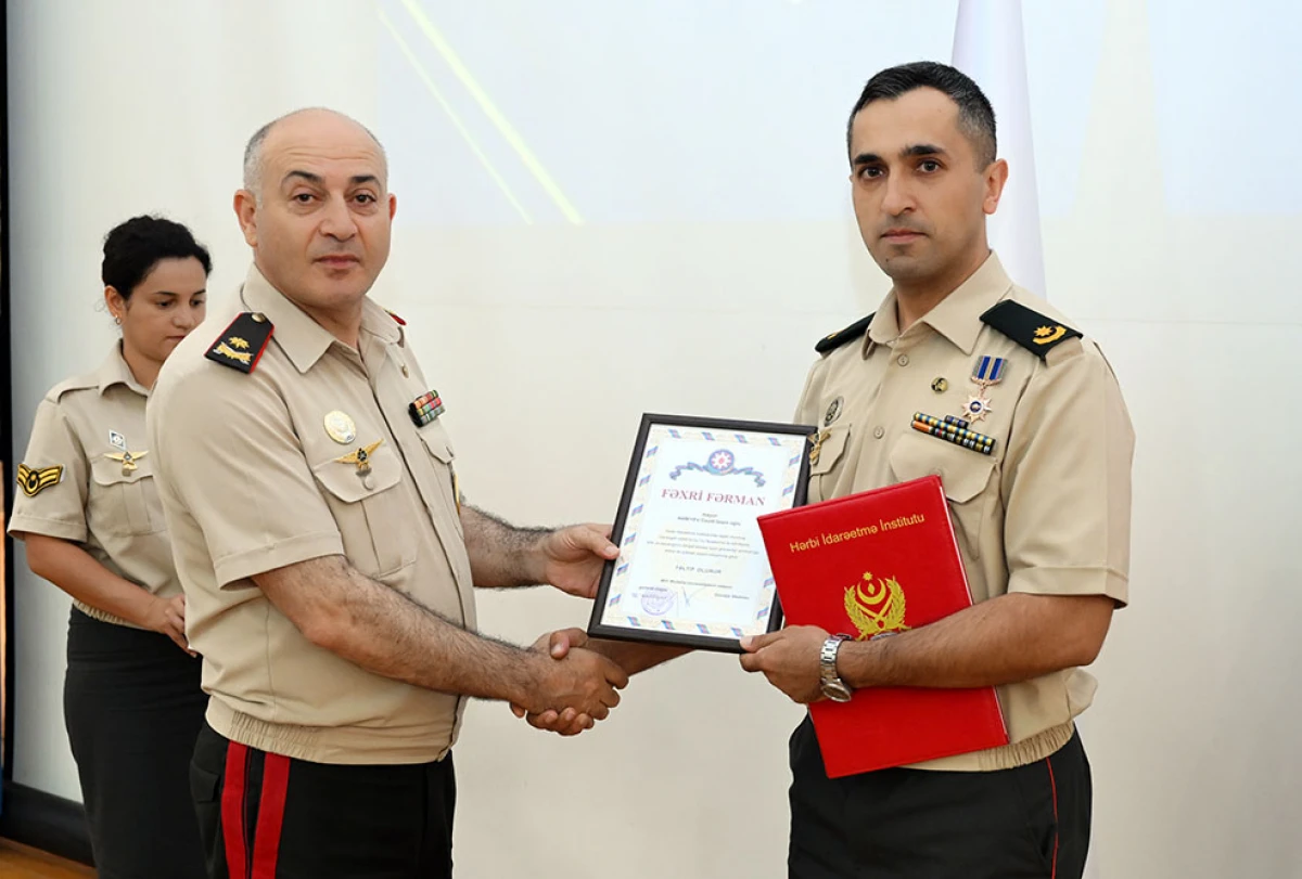 “Qərargah zabiti kursu”nun buraxılış mərasimi keçirildi — 3