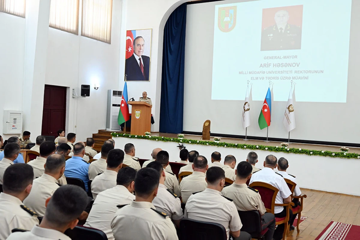 “Qərargah zabiti kursu”nun buraxılış mərasimi keçirildi — 4