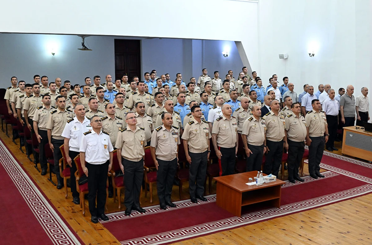 “Qərargah zabiti kursu”nun buraxılış mərasimi keçirildi — 5