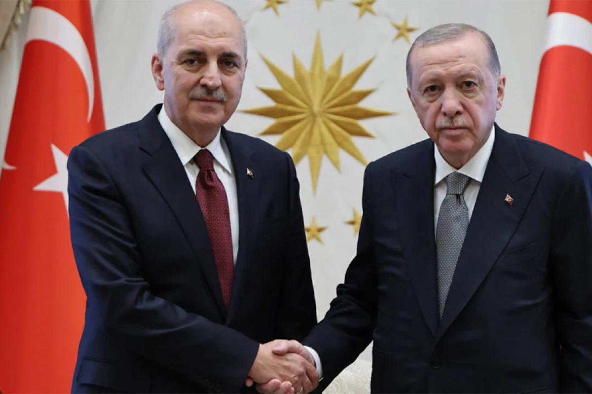 Ərdoğan Kurtulmuşu qəbul etdi