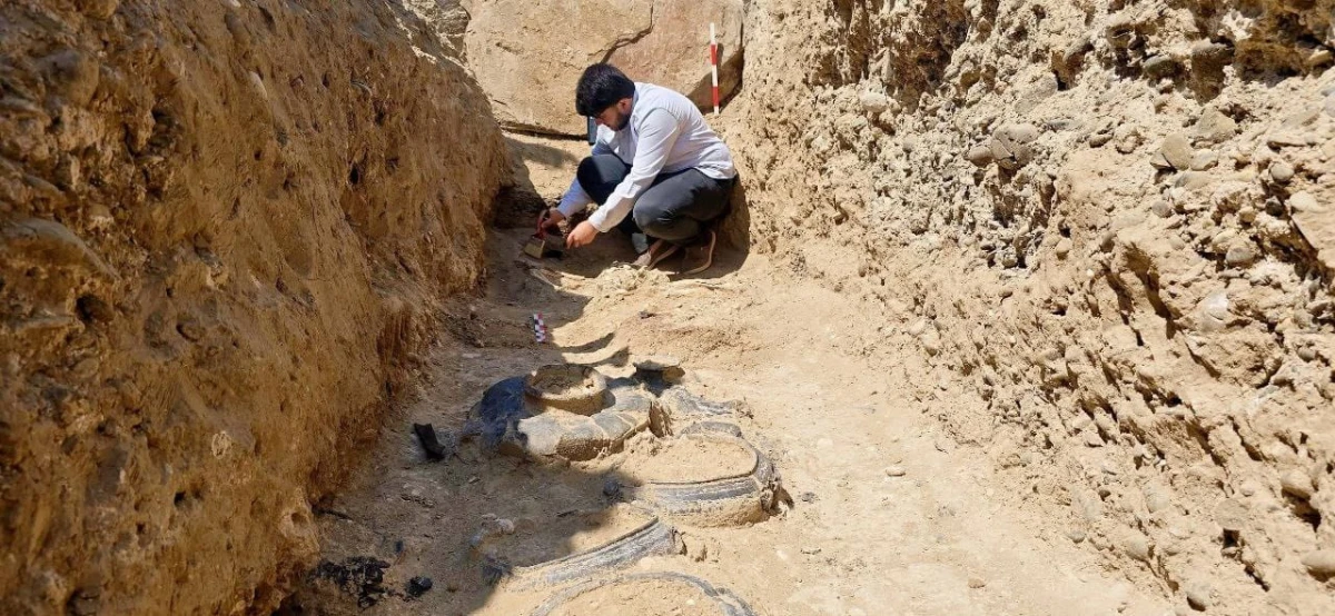 3800 il yaşı olan döyüşçü kurqanı aşkarlandı — 5
