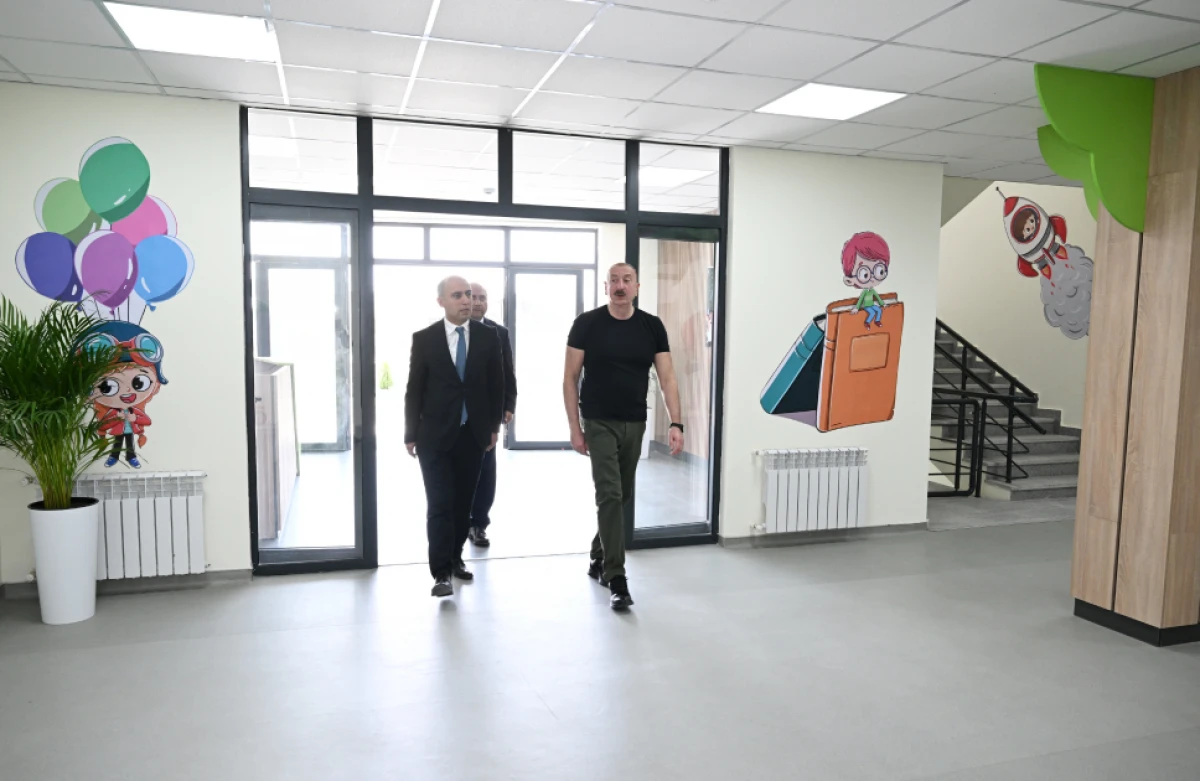 Ağdam şəhərində 1 nömrəli körpələr evi-uşaq bağçası istifadəyə verildi — 9